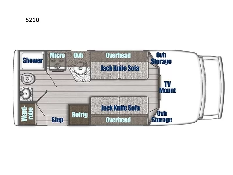 2026 Gulf Stream RV BT CRUISER 5210B Class B (Camper Van) in Fresno - Main View