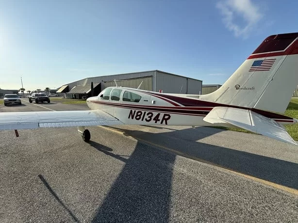 1974 Beechcraft F33A Bonanza Single Engine in Zionsville - Main View